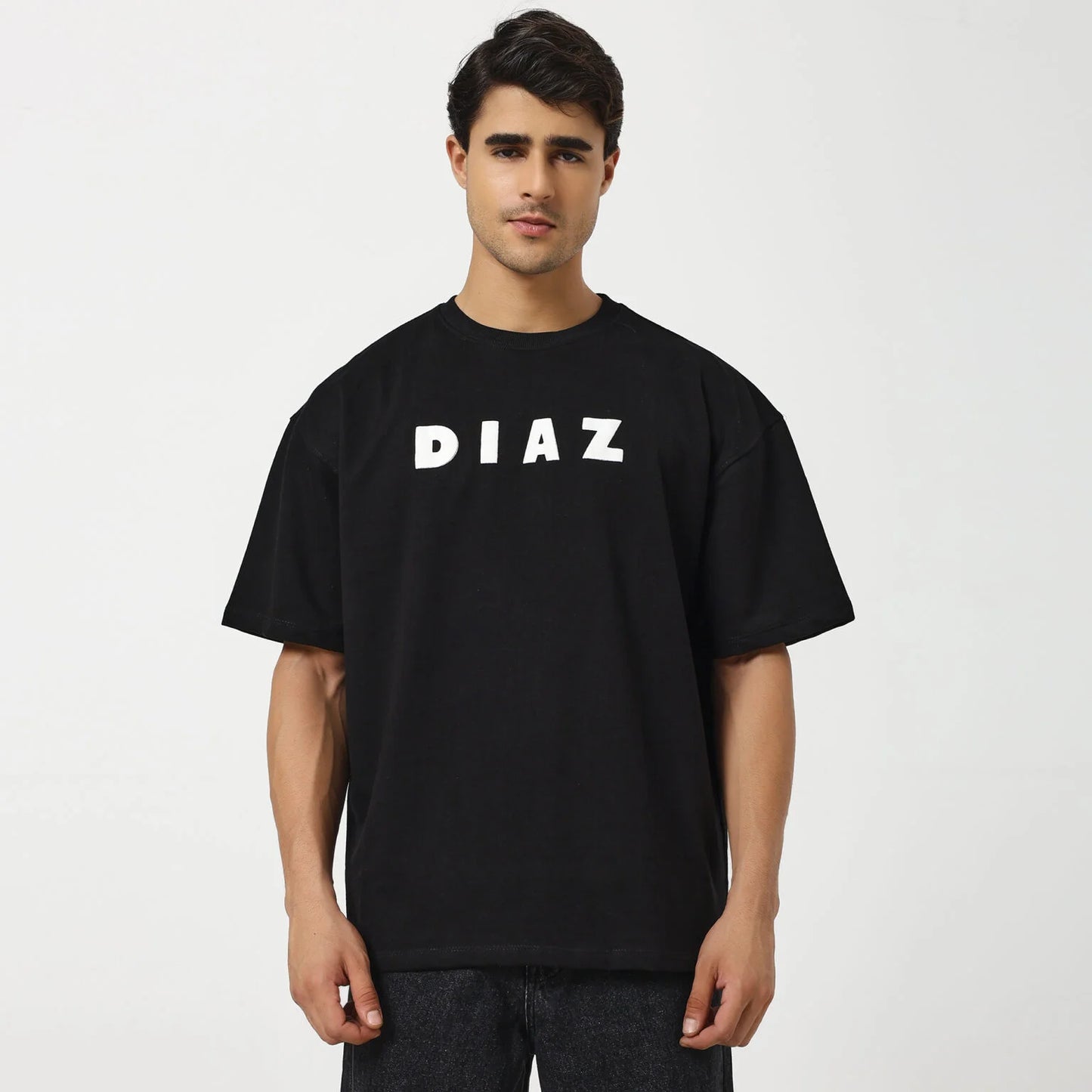 Unisex Oversized Owl Graphic T-Shirt – Black