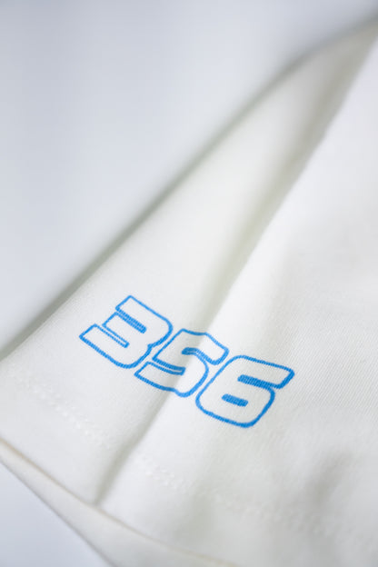 Unisex Oversized Porsche 356 T-Shirt – Off-White